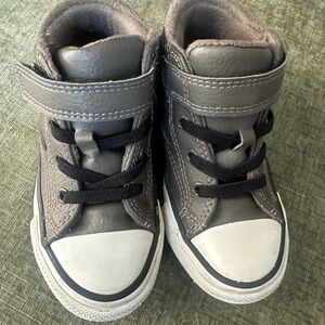 Converse Kids Gray High-Top Sneakers